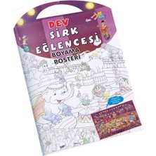 Ergün Collection Sirk Eğlencesi Dev Boyama Posteri