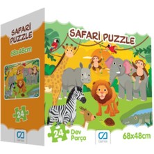 Ergün Collection Safari Yer Puzzle