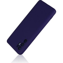 Epilons Reno 6 Kılıf Nano Içi Kadife Silikon - Mor