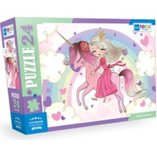 Ergün Collection Blue Focus - Cute Princess (Sevimli Prenses) - Puzzle 24 Parça
