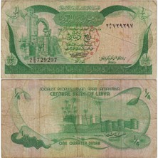 Banknoting Libya 1/4 Dinar 1981 Çt(-)