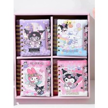 ÖZ OFİS Kuromi My Melody Cinnamoroll Pochacco Defter 1 Adet Renkli Çocuklar İçin