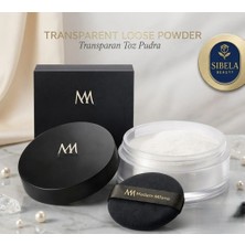 Sibela Beauty Madam. M Transparan Pudra, Şeffaf Sabitleme Pudrası - Pürüzsüz ve Mat Bitiş