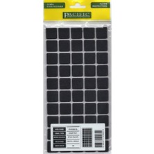 Ergün Collection Pacific 6020 Bl Yapışkanlı Keçe 20 mm x 20 mm Siyah