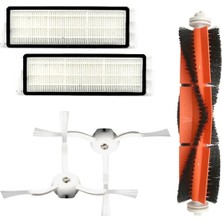 Epilons Mi Robot Vakum 2 Roborock S50 S51 S5 Hepa Filtre + Yan Ana Için Toz Kutusu Set-(