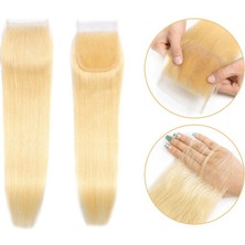 Ergün Collection Peruk Tepesi Platin Renk (Closure) 12INCH