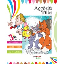 Ergün Collection Açgözlü Tilki (Üçü Bir Arada Etkinlik Kitabı)