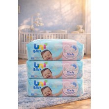 Shopping Area Uni Baby Ilk Adım Bebek Islak Mendili 3'lü Paket