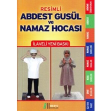 Ergün Collection Resimli Abdest Gusül ve Namaz Hocası (Cep Boy)