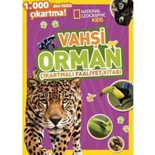Ergün Collection National Geographic Kids Vahşi Orman Çıkartmalı Faaliyet Kitabı
