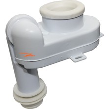 Yıldırım Nalbur Pisuvar Sifonu 360 Derece Döner Koku Önleyici Pissuvar Gideri