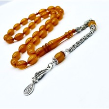 Tesbih Pasajı Bol Hareli Sıkma Ateş Kehribar Tesbih