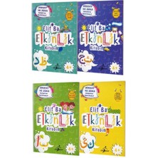 Ergün Collection Elif-Ba Etkinlik Kitabım / 4 Kitap -