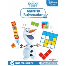 Ergün Collection Disney Eğitsel Karlar Ülkesi Çıkartmalı Mantık Bulmacaları