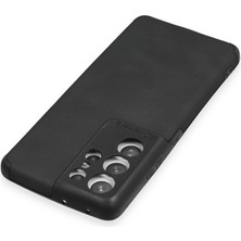 Epilons Samsung Galaxy S21 Ultra Kılıf Loop Deri Silikon - Siyah