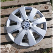 Yk Volkswagen Polo / Golf / Jetta / Bora Uyumlu 15 Inç Jant Kapağı 4'lü Takım Amblem Hediyeli