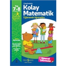 Ergün Collection Çıkartmalarla Kolay Matematik Eğlenerek Öğrenelim 7-8 Yaş
