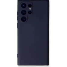 Epilons Galaxy S23 Kılıf Nano Içi Kadife Silikon - Lacivert