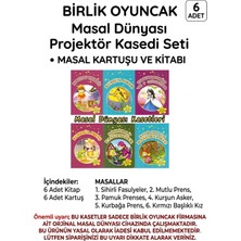 Birlik Masal Dünyası Projektör Kaset Seti 6 Lı