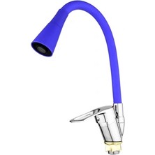 Epilons Oynar Başlıklı Çelik Spiral Üzeri Silikon Kaplama Musluk Başlığı Kobra Fonksiyonlu Musluk -