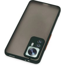 Epilons Mi 12T Kılıf Montreal Silikon Kapak - Yeşil