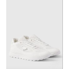 Prada Sport Prax 2.0 Deri Kumaş ve Deri Kadın Sneaker