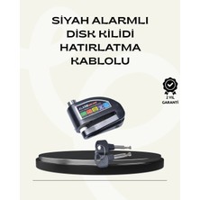 Derin Stok Çift Modlu 110DB Alarmlı Disk Kilidi Suya Dayanıklı