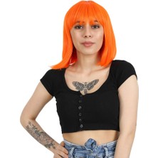 Ergün Collection Küt Kahküllü Fiber Sen Peruk / Tcu