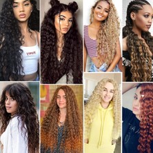 Ergün Collection Rus Afro Dalgası / Siyah / Bakır Ombreli