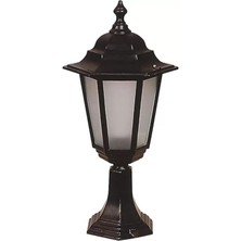 Nuvvo 68054 Bahçe Set Üstü Aydınlatma, 60 W, Siyah