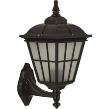 Nuvvo 68183 Bahçe Aplik, 60 W, Siyah