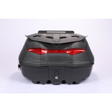 Bermoto 52 Litre Motosiklet Çantası  Otomatik Kilit (Sırt Dayama Pedi Dahil)