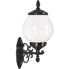 Nuvvo 68194 Bahçe Aplik, 60 W, Siyah