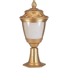 Nuvvo Avonnı BSU-68042-BSA-KOP Sarı Elektrostatik Toz Boyalı Dış Mekan Aydınlatma, E27, Aluminyum