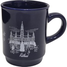 Hasyılmaz Vintage Nürnberg Christkindlesmarkt Tasarımlı Porselen Kupa 9,5cm 006