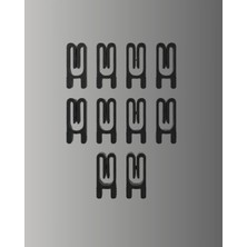 VeraGlobe Buğz 10LU Mini Mandal - Buğz