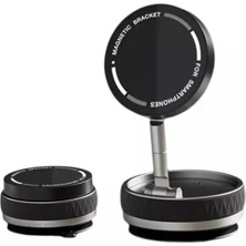 Nuvvo Kablosuz Araç Içi Cep Telefonu Tutucu Araç Içi Montaj Süper Güçlü Vakumlu Manyetik Telefon