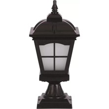 Nuvvo 68045 Bahçe Set Üstü Aydınlatma, 60 W, Siyah