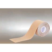 VeraGlobe Buğz Kinezyo Ağrı Bandı 2.5 cm x 5 M Ten Rengi