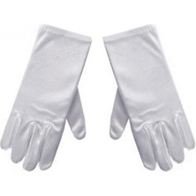 VeraGlobe Buğz Beyaz Pandomim Eldiveni Çocuk