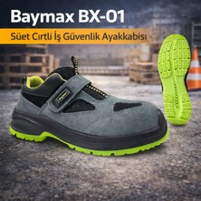 Baymax Bx-01 Süet Cırtlı Iş Güvenlik Ayakkabısı 42 No