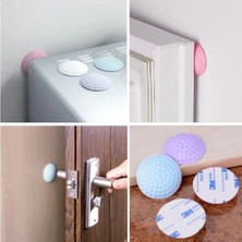 VeraGlobe Buğz Çok Amaçlı Silikon Kapı Duvar Koruyucu Tampon - 4lü Paket