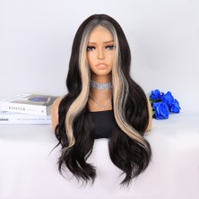 Ergün Collection Koyu Kahverengi Perçemler Balköpüğü Tül Peruk