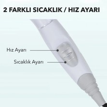 VeraGlobe Buğz Katlanabilir Başlıklı Saç Kurutma Makinesi