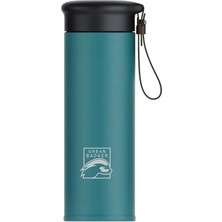 Nuvvo Paslanmaz Çelik Mavi Termos 500ML, Dayanıklı Kamp Ekipmanları, Kamp Aksesuarları, Açık