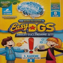 Ergün Collection Easy Dikkati Güçlendirme Seti 5-8 Yaş B Çığı