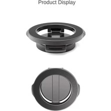 Nuvvo Manyetik Mıknatıslı Oval Mage - Safe Kılıflar Için Uygun Gögse Yapışan Araç Içi Telefon