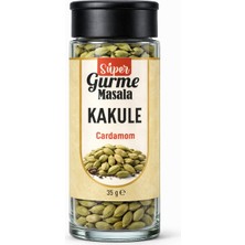 Super Gurme Masala Kakule Tane 35 G (Cam Şişe) - Cardamom