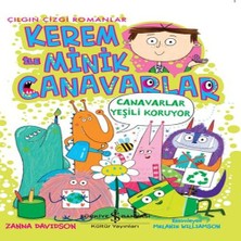 Ergün Collection Kerem Ile Minik Canavarlar - Canavarlar Yeşili Koruyor