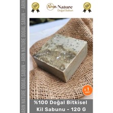 Carlburn #kilsabunu %100 Doğal Güzel Kokulu El Yüz Saç Vücut Orijinal Bitkisel Kil Sabunu 120G - 1 Adet